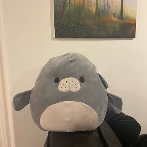 14” Matt the Manatee Squishmallow USA Exclusive Brand New With Tags!